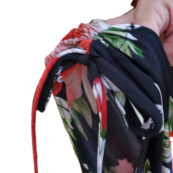 Sunrise Beachwear Hawaiian Cover Up Tropical Resort Sun Dress Women Small NWOT - Picture 5 of 9